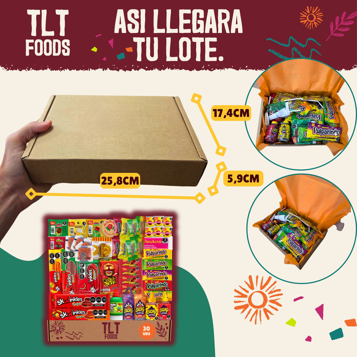 LOTE DULCES MEXICANOS