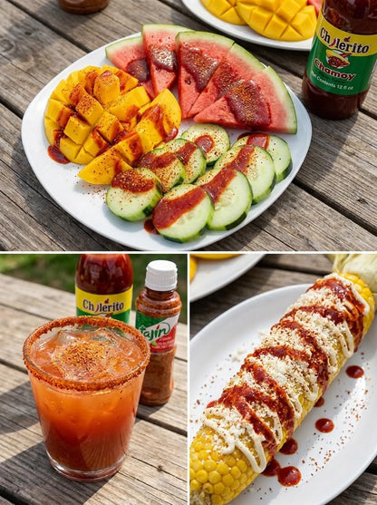 PACK SALSA CHAMOY CHILERITO + TAJÍN EN POLVO