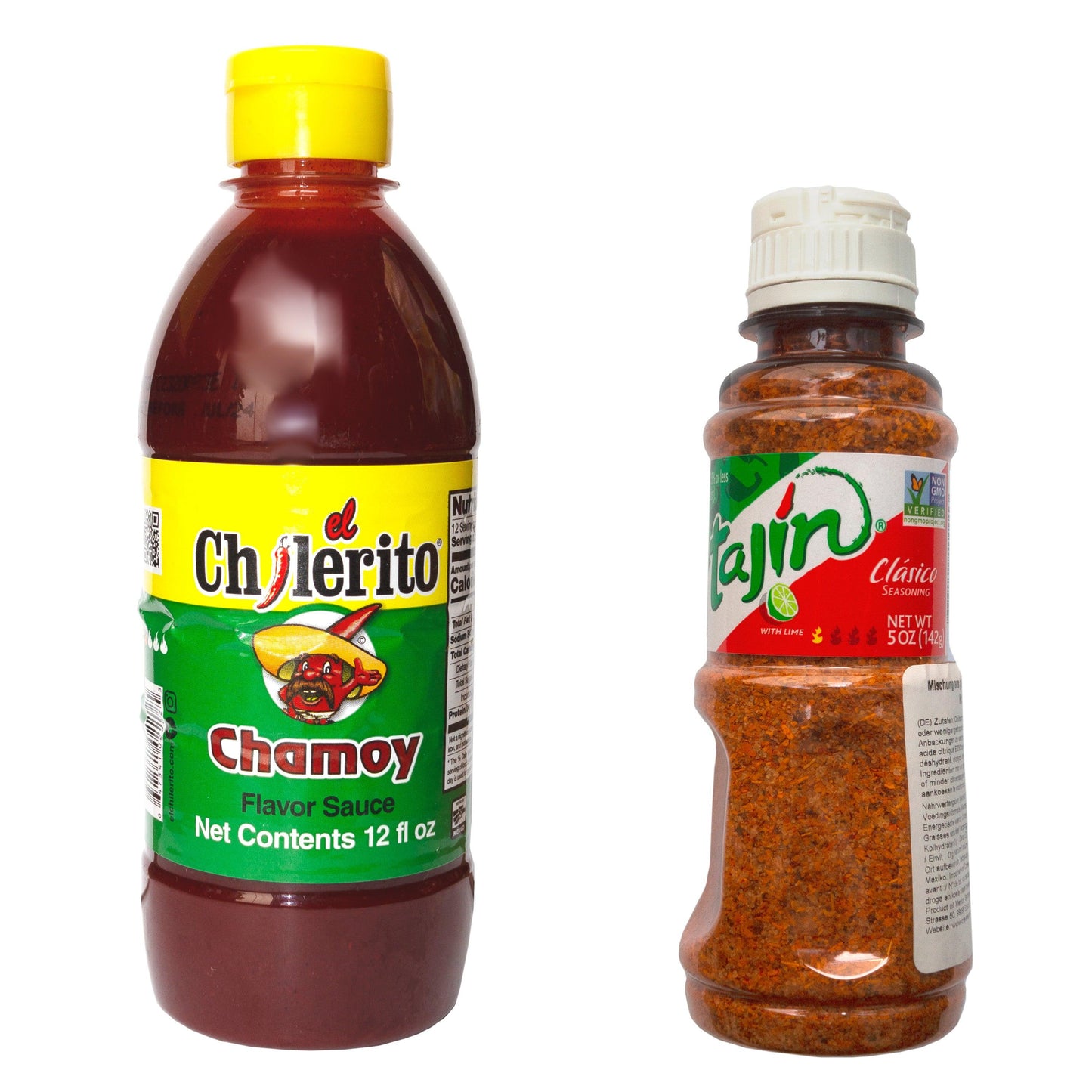 PACK SALSA CHAMOY CHILERITO + TAJÍN EN POLVO - TLT FOODS - Dulces mexicanos