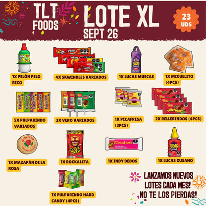 LOTE DULCES MEXICANOS
