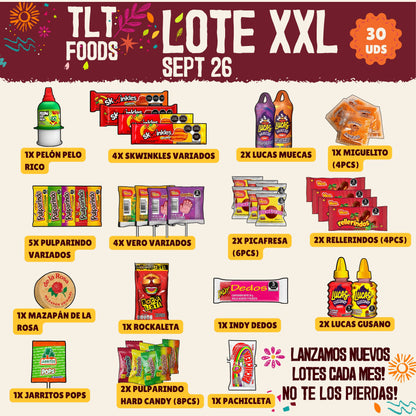 LOTE DULCES MEXICANOS