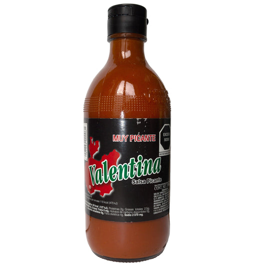 Salsa Valentina Negra Muy Picante 370ml - TLT FOODS - Dulces mexicanos