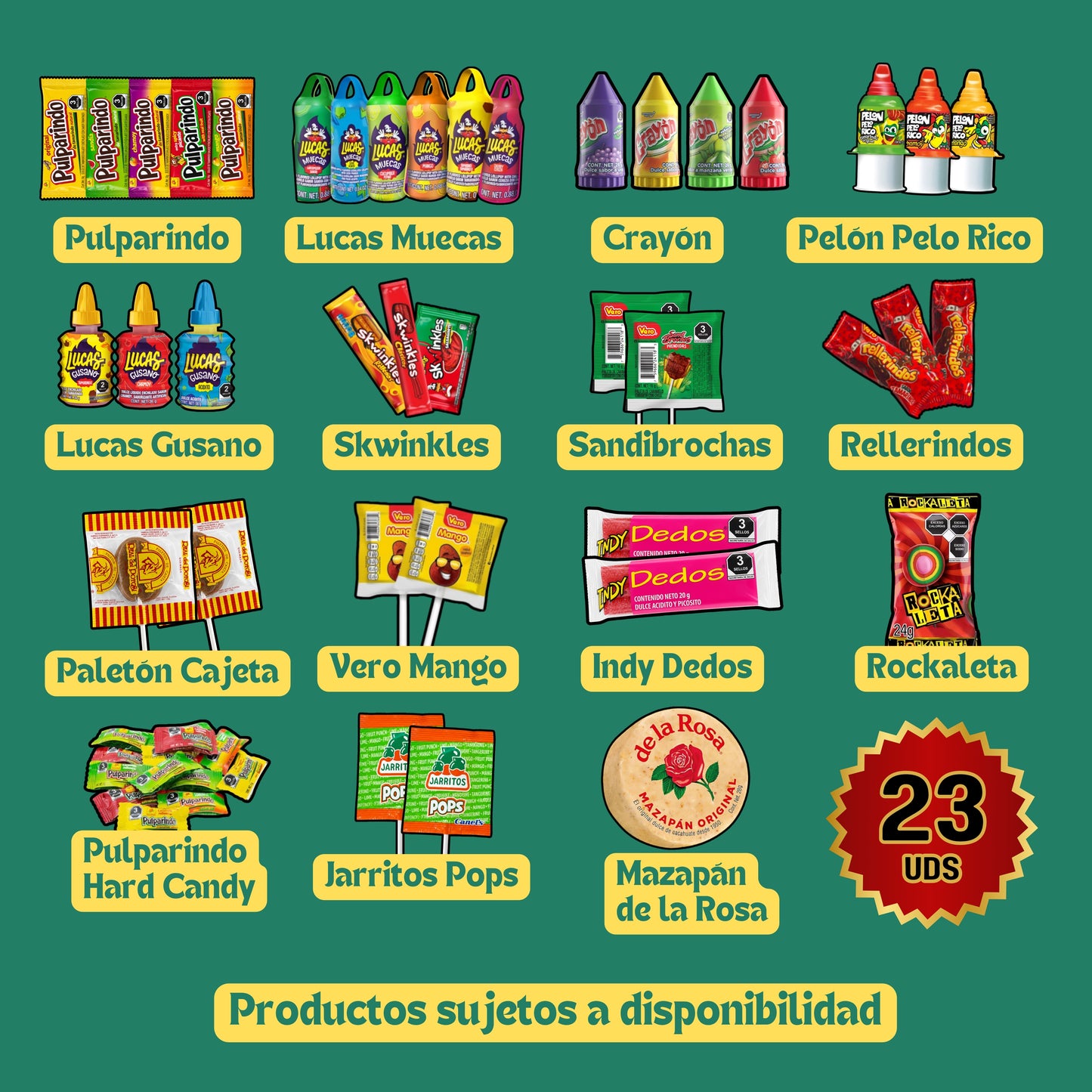 LOTE DULCES MEXICANOS