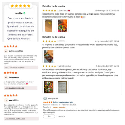 LOTE DULCES MEXICANOS